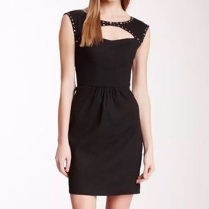 Rebecca Taylor linen blend cocktail dress - size 8